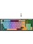 Kb-98 Sılent Siyah/gri/turuncu Sessiz Rainbow Q Membrane Oyuncu Klavyesi 1