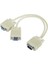 SLX-VGA152 VGA To 2 VGA Çoklayıcı Kablosu, Beyaz 1