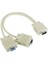 SLX-VGA152 VGA To 2 VGA Çoklayıcı Kablosu, Beyaz 2