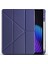 Xiaomi Pad 7/7 Pro ile Uyumlu Kılıf Tri Folding Silikon Kalem Bölmeli Katlanabilir Standlı Pu Deri Yumuşak Kapak, Tablet Kılıfı [kalem Alanı, Akıllı Kapak, Uyku Modlu], Mavi 3