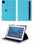 Piranha Rano 5 Tab 10.1" Tablet Uyumlu Standlı Üniversal Kapaklı Turkuaz Tablet Kılıfı 1