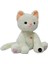 Miyavlayan Sesli Kedi Peluş Oyuncak Oturan Tombul Kedi 35 cm 1