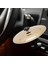 Araba Drum Zil Hava Havalandırma, Müzik Aşıkları ve Davulcular Için Mini Drum Crash Cymbal, Gösterge Tablolarına ve Havalandırmalara Kolay Yükleme (Gold) 3