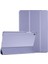 Galaxy Tab A9 Plus X210 X213 X215 X217 ile Uyumlu Kılıf Pu Deri Smart Standlı Case Lavendery Gray 1