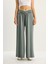 Kadın Asimetrik Bel Detaylı Cepli Rahat Modal Pantolon 1