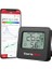 TP357 260FT Bluetooth Higrometre, Uzaktan Sıcaklık ve Nem Monitörü ve Akıllı App Ile, Maksimum ve Min Kayıtlı Sıcaklık ve Nem Sensörü Ölçer, Siyah 1