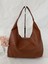Örgü Deri Omuz Çantası Hobo Çanta – Omuz Askılı, Yumuşak Deri, Günlük & Şık Spacious Shoulder Bag 3