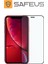 iPhone Xr Tam Kaplayan Toz Filtreli Parmak Izi Bırakmayan Safir Ekran Koruyucu Cam 2