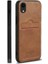 Xiaomi Redmi Note 11 4g Deri Kartlıklı Lüks Kılıf Açık Kahve 1