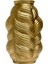 Gold Döküm Dalgalı Vazo 4