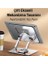 Tablet Stand Kaliteli Tok Alüminyum Alaşım Profesyonel Tablet Standı 360 Derece Döner Ayarlanabilir Kompak ve Kullanşlı 11 Ila 16 Inç Arası Tabletlere Uygun 17CM x 13CM Bracket Z18 5