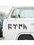 Göktürkçe Türk Sticker, Göktük, Araba Oto Motosiklet Karavan Sticker, Oto Sticker, 00348 3