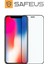 iPhone x Tam Kaplayan Parmak Izi Bırakmayan Safir Ekran Koruyucu Cam 2