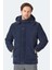 Grım Erkek Çıkarılabilir Kapüşonlu Lacivert Mont & Kaban 6