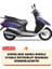 Yuki JJ50QT Picasso 50 Branda (Arka Çanta Uyumlu) Motosiket Brandası (Gri Renk) Motor Örtüsü Çadır Su Geçirmez Motosiklet Kılıfı Motor Brandası 2