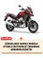 Honda Vfr 800 x Crossrunner Branda (Arka Çanta Uyumlu) Motosiket Brandası (Gri Renk) Motor Örtüsü Çadır Su Geçirmez Motosiklet Kılıfı Motor Brandası 2