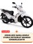 Dorado Akida Cub 125 Branda Motosiket Brandası (Gri Renk) Motor Örtüsü Çadır Su Geçirmez Motosiklet Kılıfı Motor Brandası 2