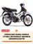 Modenas GT135 Branda (Arka Çanta Uyumlu) Motosiket Brandası (Siyah Renk) Motor Örtüsü Çadır Su Geçirmez Motosiklet Kılıfı Motor Brandası 2