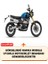 Triumph Scrambler 1200 Xe Branda (Arka Çanta Uyumlu) Motosiket Brandası (Gri Renk) Motor Örtüsü Çadır Su Geçirmez Motosiklet Kılıfı Motor Brandası 2