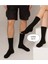 Çorapdiyari Kolej Siyah Soket Pamuk Çorap Kutulu 6 Çift 4