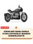 Triumph Rocket 3 R Branda Motosiket Brandası (Gri Renk) Motor Örtüsü Çadır Su Geçirmez Motosiklet Kılıfı Motor Brandası 2