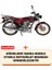 Arora Ar 100-8 A Modifiye Branda (Arka Çanta Uyumlu) Motosiket Brandası (Siyah Renk) Motor Örtüsü Çadır Su Geçirmez Motosiklet Kılıfı Motor Brandası 2