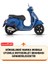 Vespa Gts 125 Branda Motosiket Brandası (Siyah Renk) Motor Örtüsü Çadır Su Geçirmez Motosiklet Kılıfı Motor Brandası 2