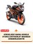 Ktm 250 Rc Abs Branda Motosiket Brandası (Siyah Renk) Motor Örtüsü Çadır Su Geçirmez Motosiklet Kılıfı Motor Brandası 2
