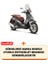 Piaggio Beverly 500 Branda Motosiket Brandası (Gri Renk) Motor Örtüsü Çadır Su Geçirmez Motosiklet Kılıfı Motor Brandası 2