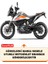 Ktm 390 Adventure Reflektörlü Gri Branda,motosiklet Brandası,motor Branda Motor Örtüsü (Güvenlik Kilidi ve Bağlantı Tokalı) 2