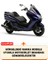 Yamaha Majesty 250 Branda (Arka Çanta Uyumlu) Motosiket Brandası (Gri Renk) Motor Örtüsü Çadır Su Geçirmez Motosiklet Kılıfı Motor Brandası 2