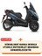 Piaggio Mp3 300 Branda Motosiket Brandası (Gri Renk) Motor Örtüsü Çadır Su Geçirmez Motosiklet Kılıfı Motor Brandası 2
