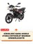 Mondial 125 Superboy I Branda (Arka Çanta Uyumlu) Motosiket Brandası (Gri Renk) Motor Örtüsü Çadır Su Geçirmez Motosiklet Kılıfı Motor Brandası 2
