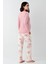 Kadın Pembe Pijama Takımı 4