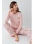 Kadın Pembe Pijama Takımı 2