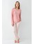 Kadın Pembe Pijama Takımı 2