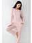 Kadın Pembe Pijama Takımı 1
