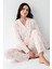 Kadın Pembe Gömlek Pijama 1