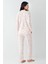 Kadın Pembe Gömlek Pijama 4