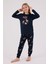 Kız Çocuk Lacivert Pijama Takımı 3
