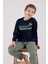 Erkek Çocuk Lacivert Pijama Takımı 1