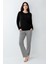 Kadın Siyah Pijama Takımı 2