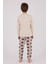 Erkek Çocuk Bej Pijama Takımı 5
