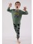 Erkek Çocuk Yeşil Pijama Takımı 3