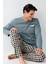 Erkek Yeşil Pijama Takımı 1