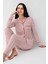 Kadın Kırmızı Gömlek Pijama 1
