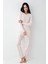 Kadın Pembe Pijama Takımı 2