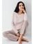 Kadın Pembe Pijama Takımı 1