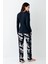 Kadın Lacivert Pijama Takımı 4