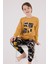 Erkek Çocuk Sarı Pijama Takımı 3